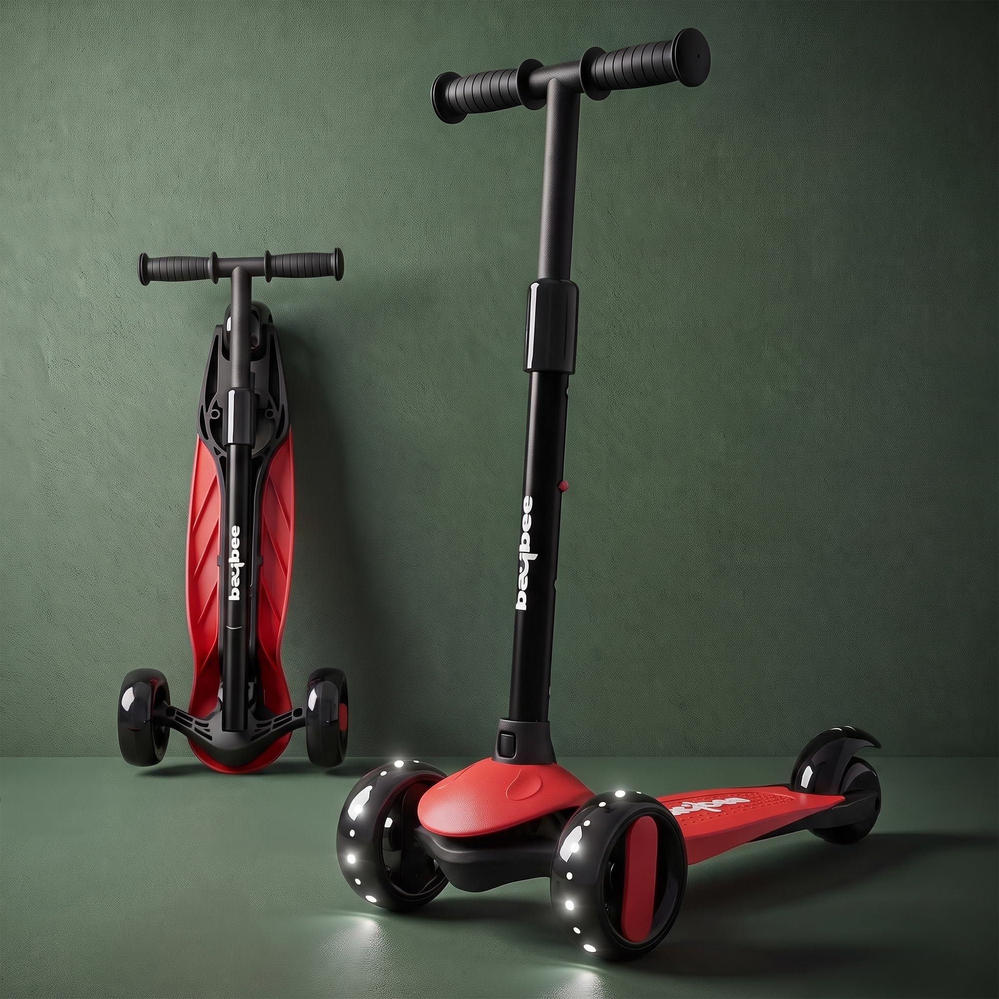 Baybee Alpha Kick Scooter - 3 Wheel Kids Scooter -13