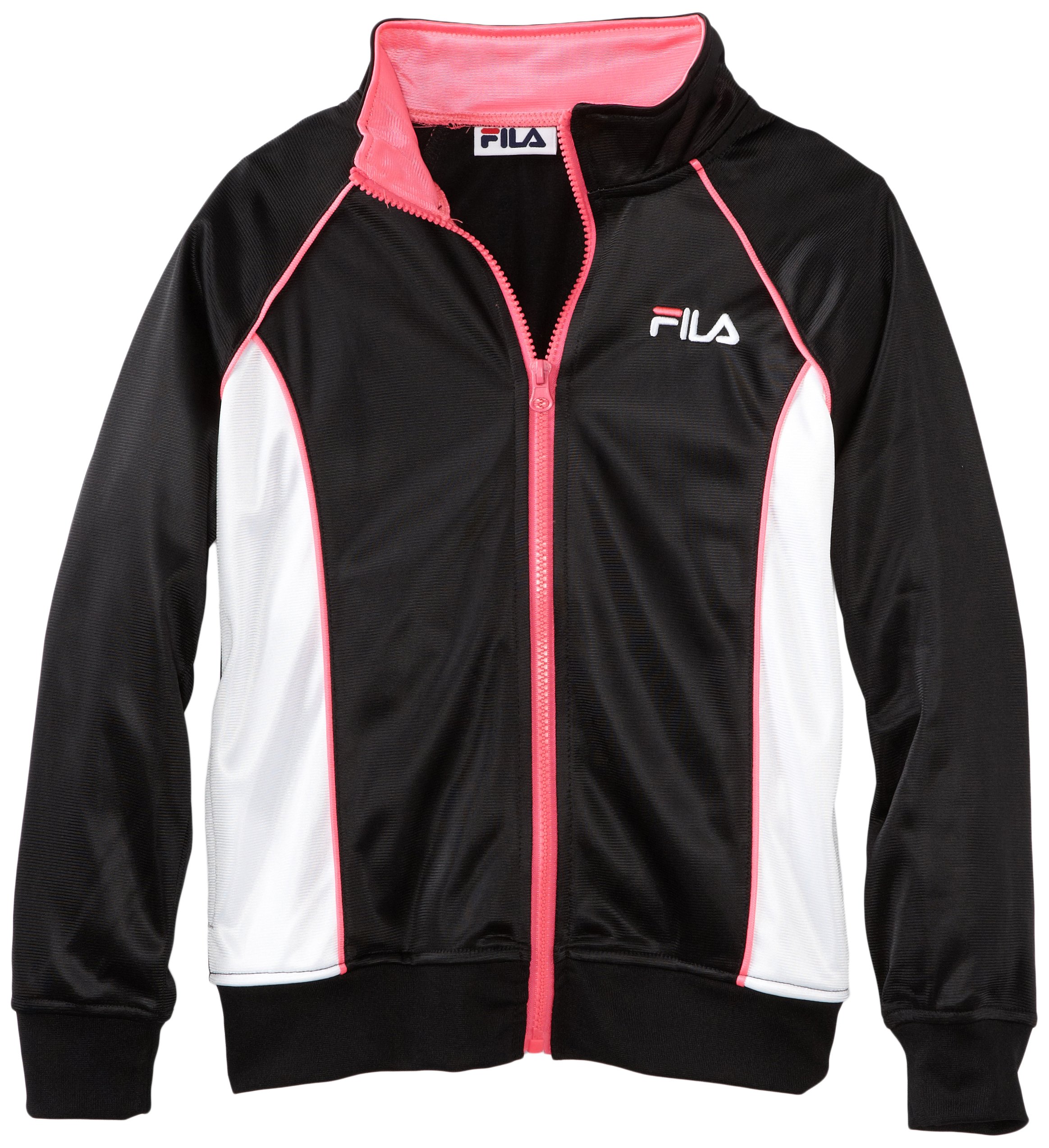 Fila Big Girls' Fashion Basic Tricot Track Jacket