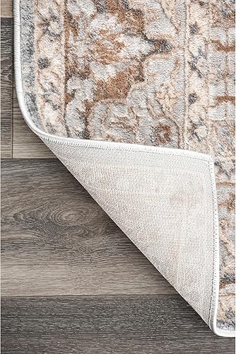 Miniatura 5 de nuLOOM Alfombra vintage Delilah, 3 x 5 pies, beige