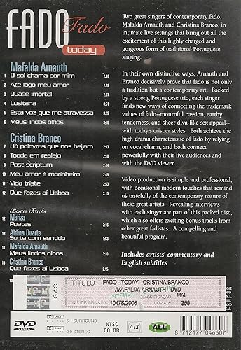 Vista 2 de Fado Today Mafalda Arnauth - Christina Branco