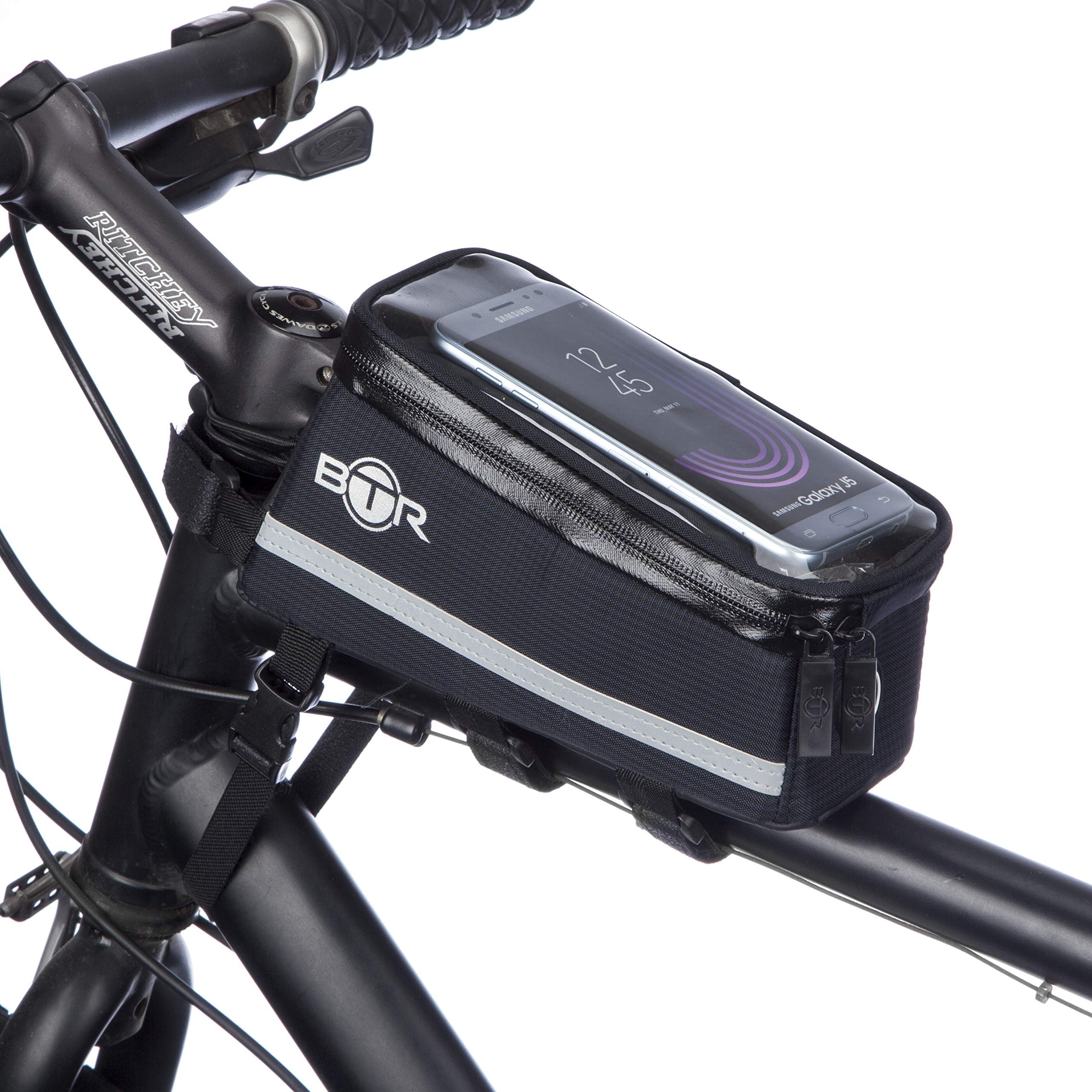 BTR Bicycle Frame Cycle Bike Bag & Mobile Phone Holder & Bike Phone Mount