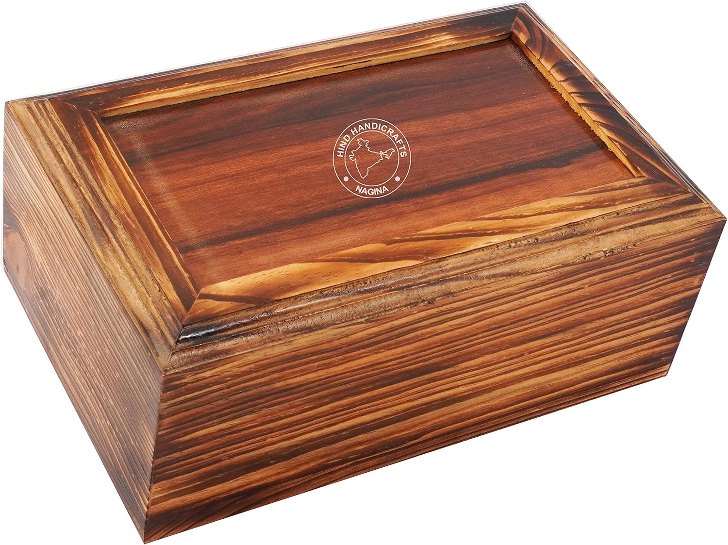 Wooden Box Funeral Cremation Urns for Human Ashes Adult Large, Rosewood Cremation Urns for Ashes, Burial Urns for Columbarium (Tree-1, 250 Cubic Inches)