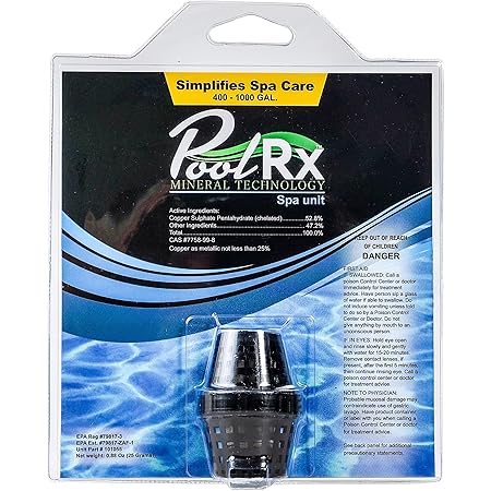 Amazon.com : PoolRx 400-1K Gallon Black Spa Unit : Patio, Lawn & Garden
