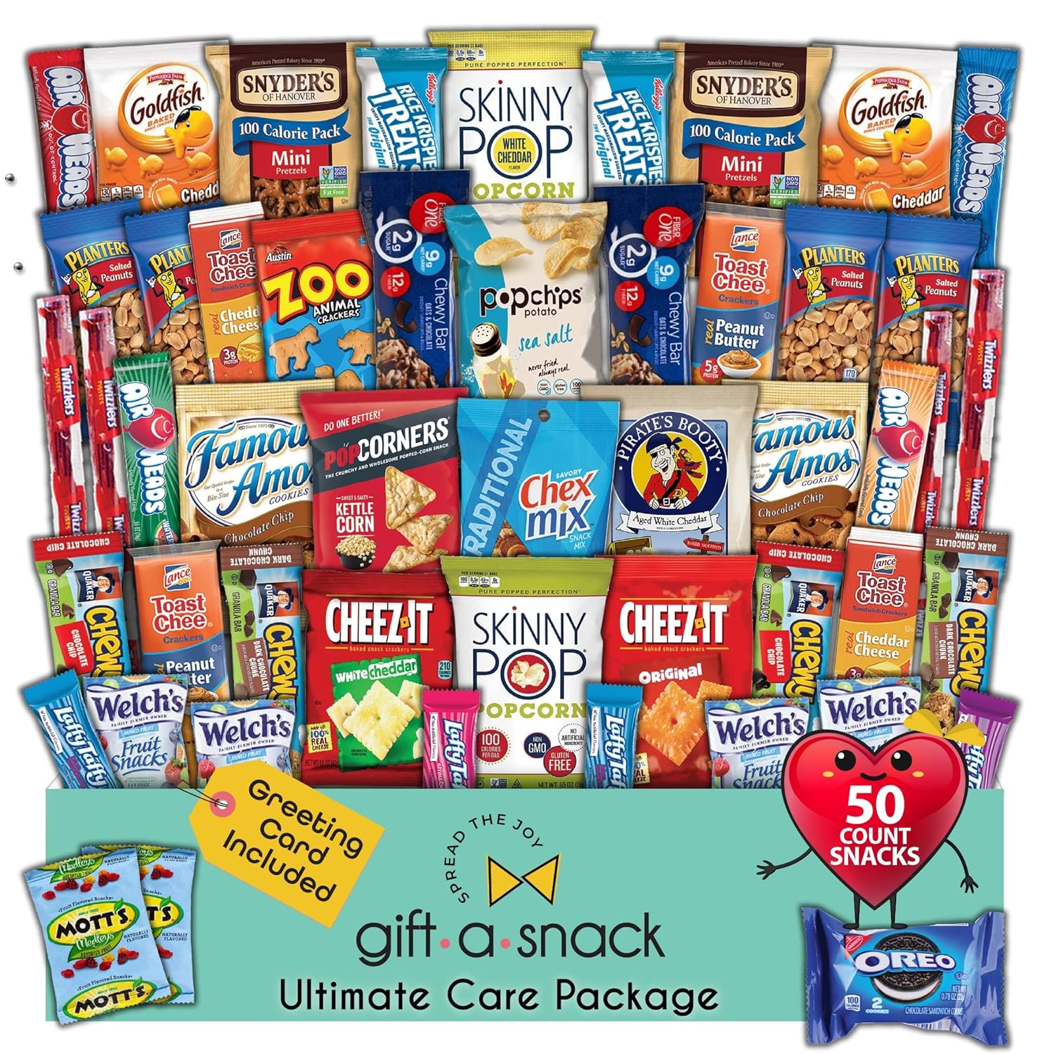Snack box graduation gift idea care package