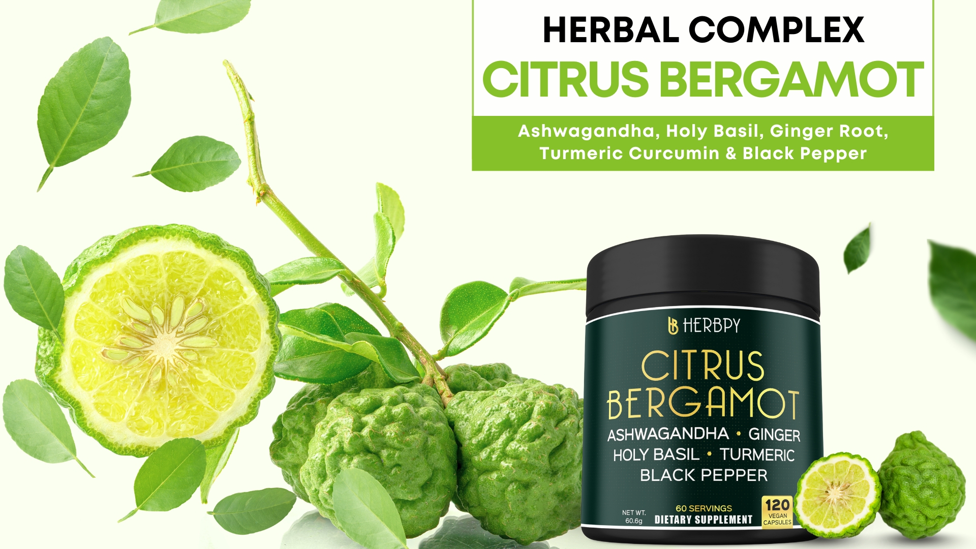 Amazon.com: Herbpy 6in1 Citrus Bergamot Supplement with