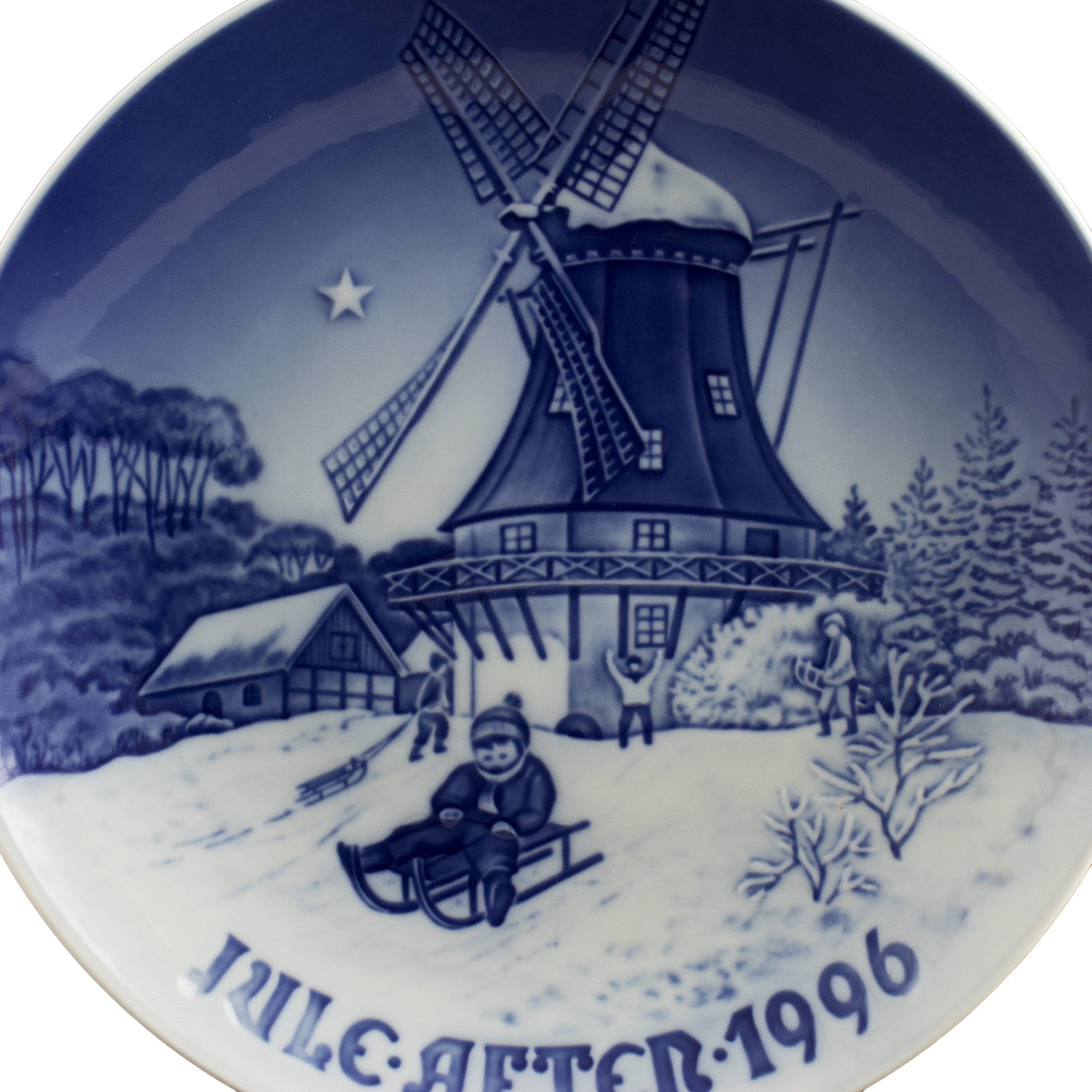 BING&GRONDAHL Piatto di Natale 1996 Originale Porcellana Prima Scelta