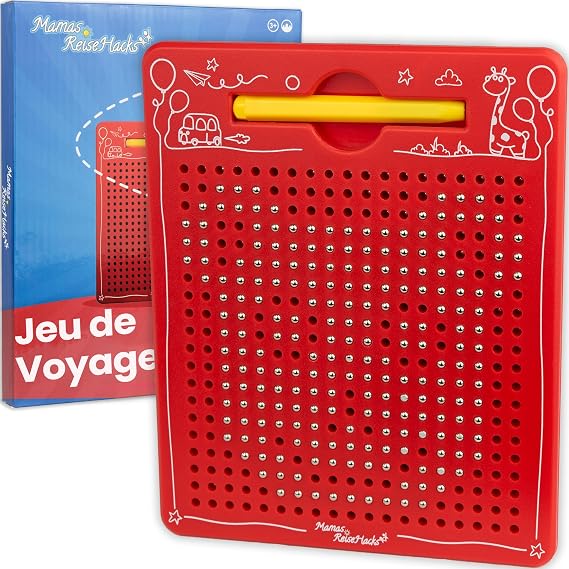 Mamas Reise Hacks Jeu Magnétique à Billes Anti-Perte Spécial Voyage