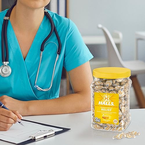 Miniatura 8 de HALLS Relief Honey Lemon - Gotas para la tos a granel, 250 gotas