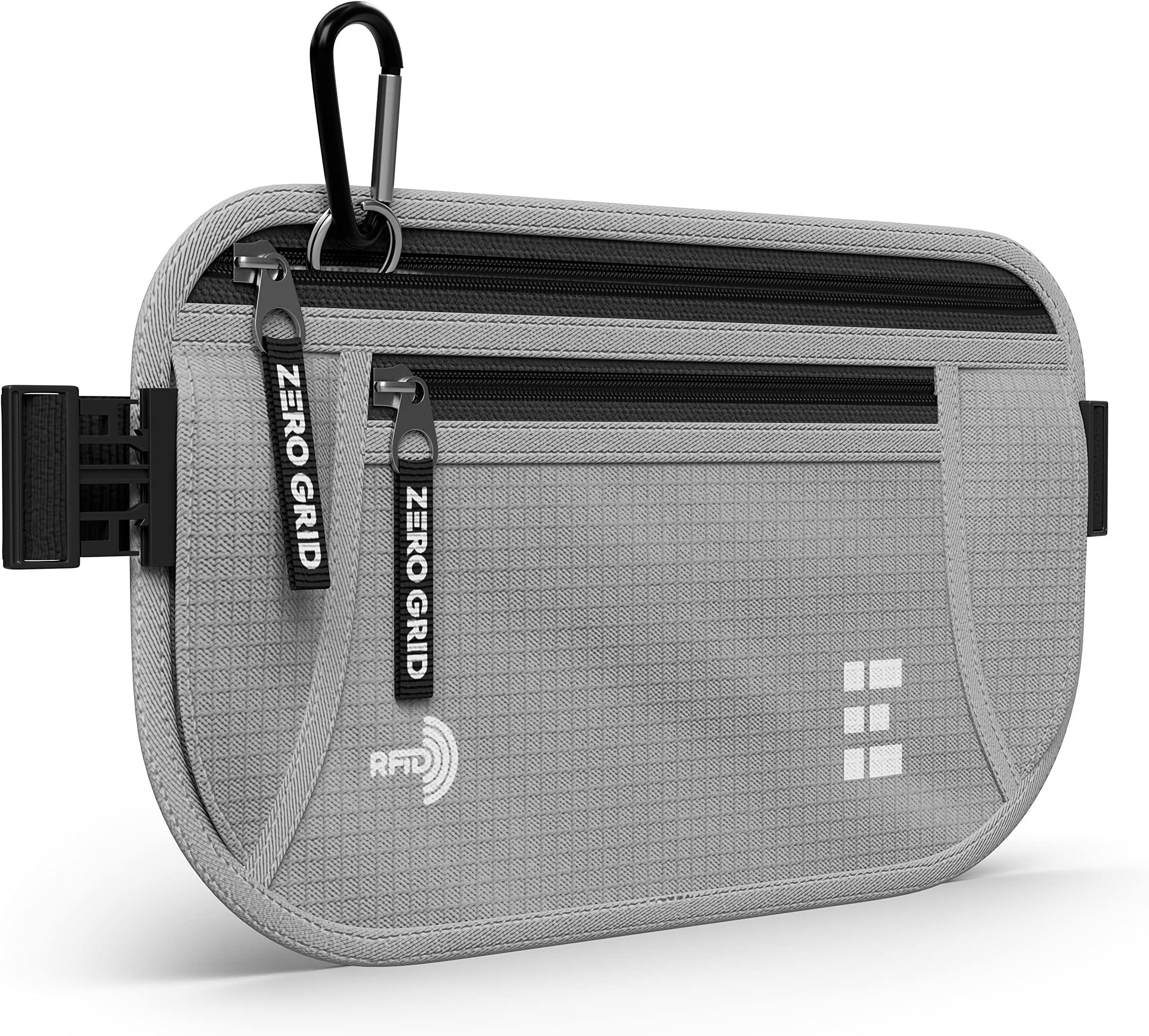 RFID Shielded Money Belt - Travel Passport Pouch