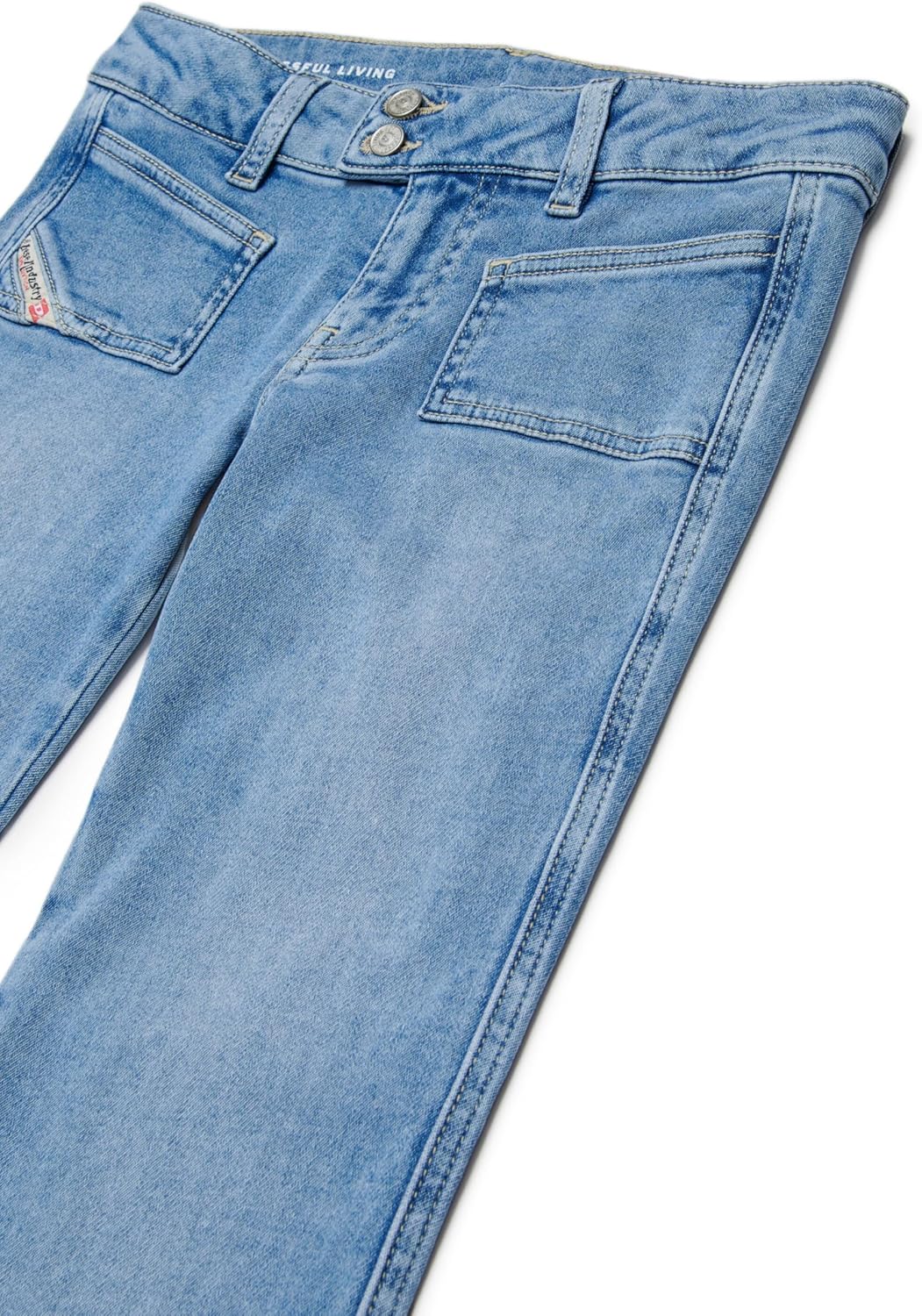 Diesel Girls' Light Blue Bootcut Fit JoggJeans® - D-eki