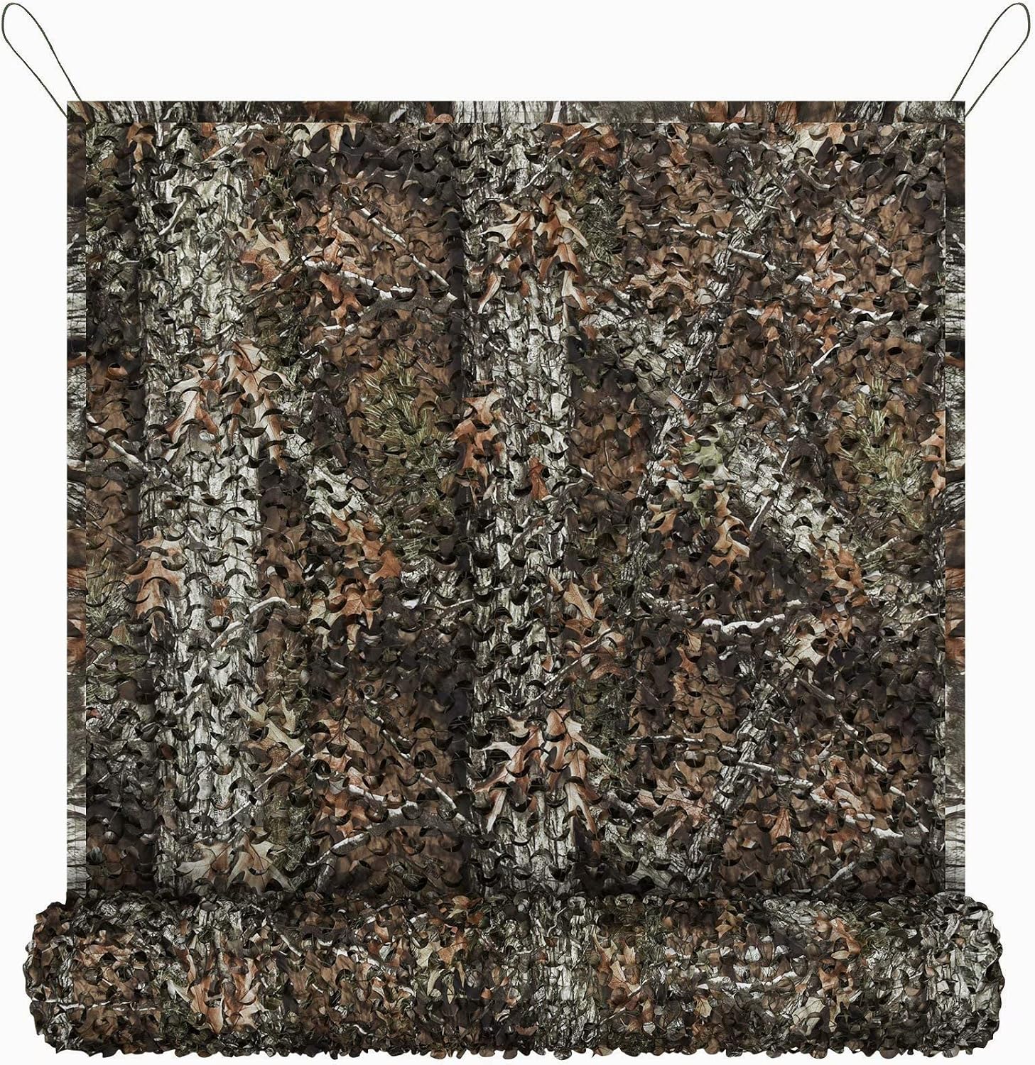 150D Binoic Camo Netting Siatka maskująca do polowań, osłony przeciwsłoneczne, dekoracji, ogrodzeń, imprez