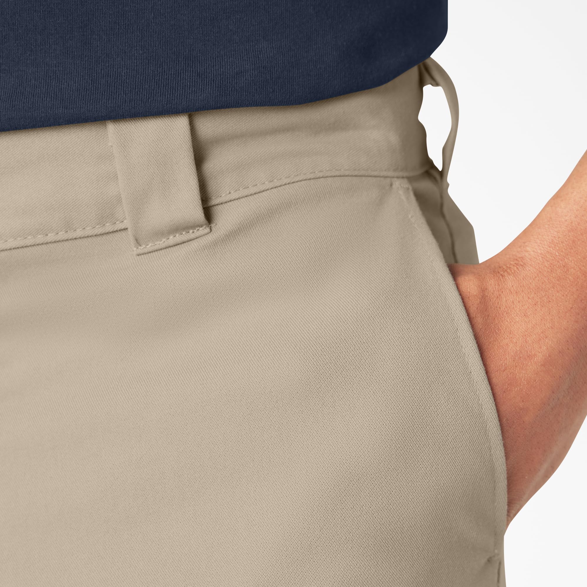 Dickies Męskie spodnie cargo z twillu ze stretchem, krój regularny, duże