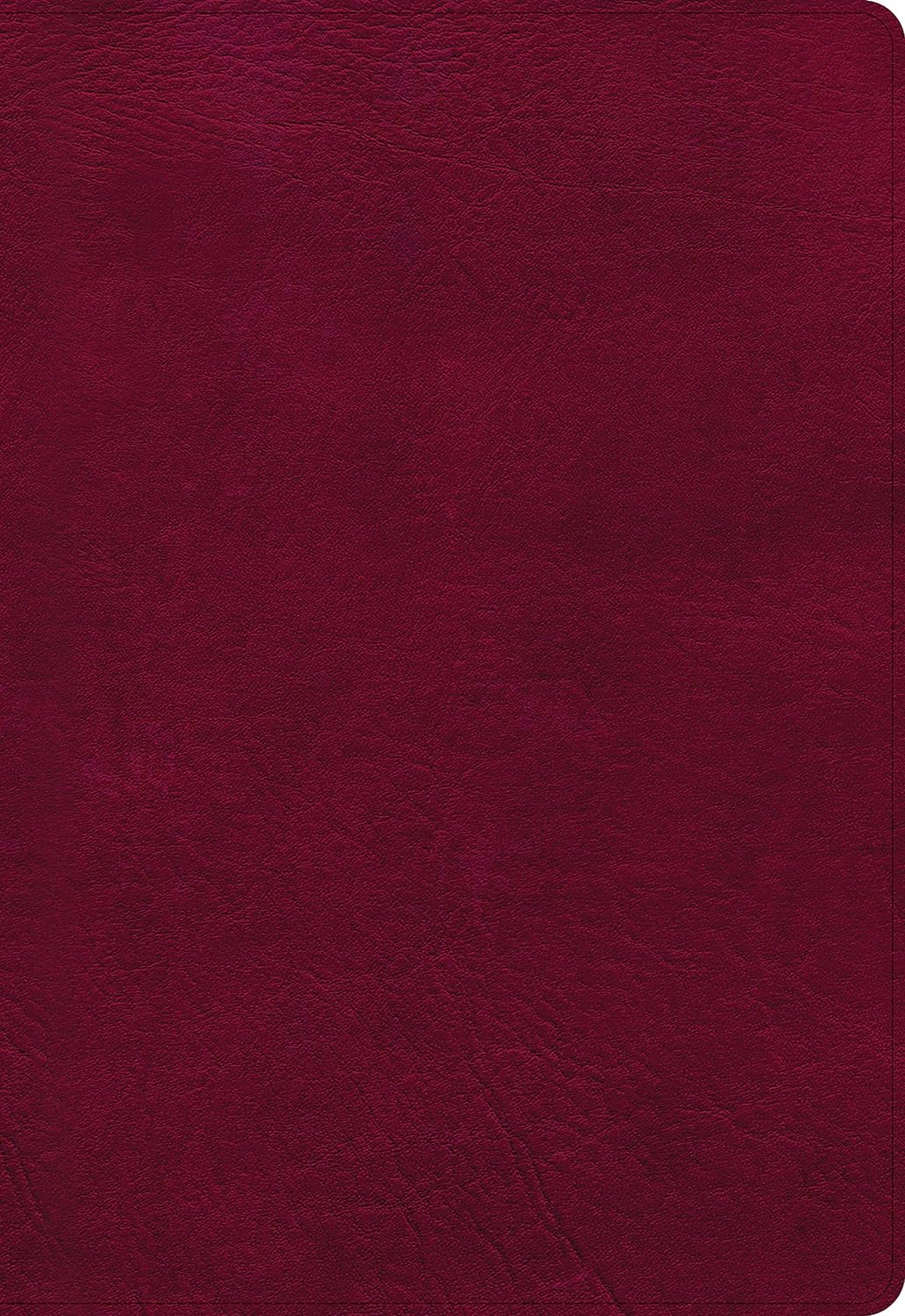 NASB Super Giant Print Reference Bible, Burgundy LeatherTouch