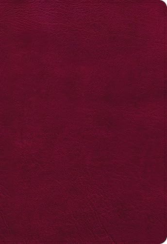 NASB Super Giant Print Reference Bible, Burgundy LeatherTouch, Indexed