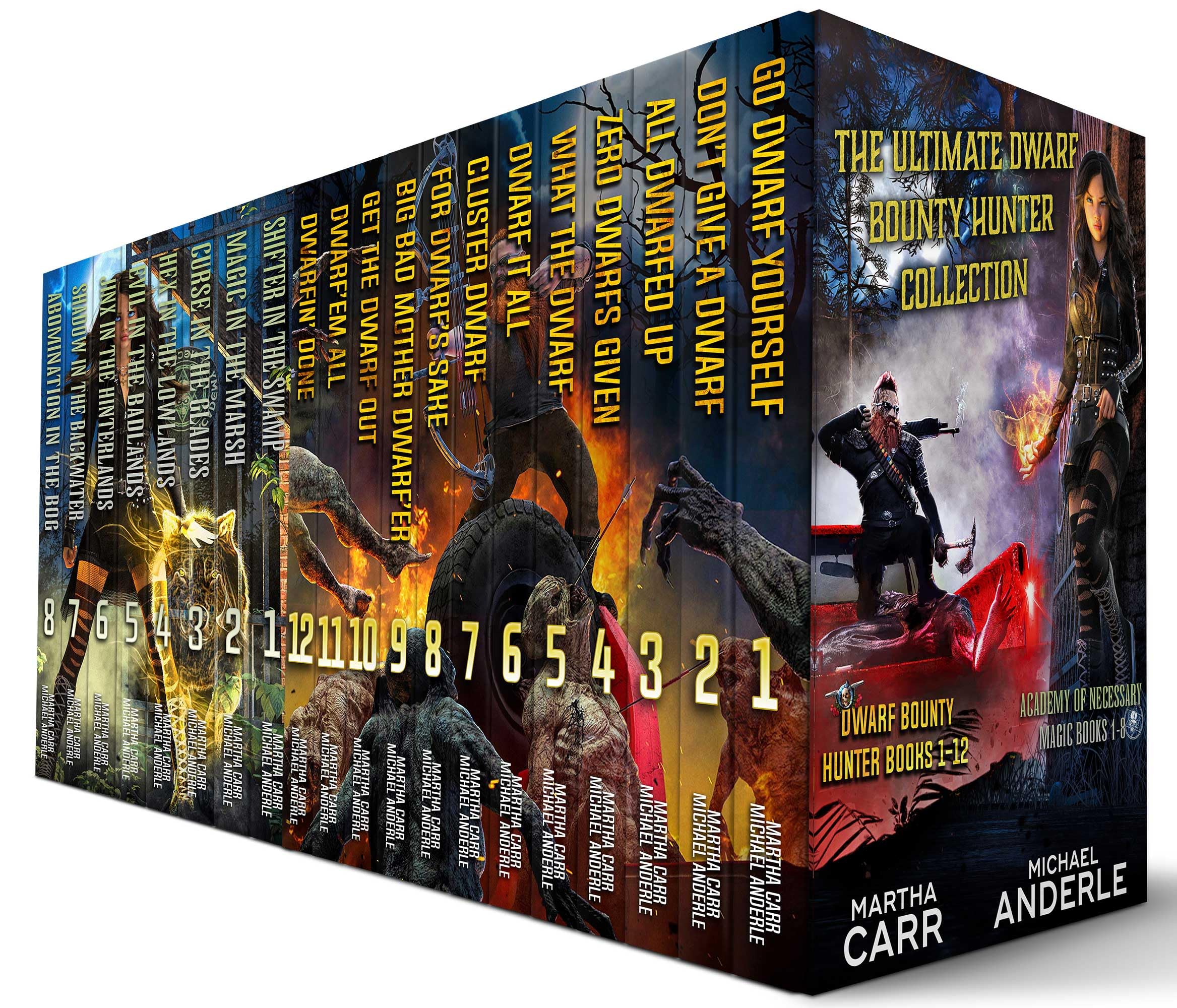 Cover of The Ultimate Dwarf Bounty Hunter Collection: Two Series