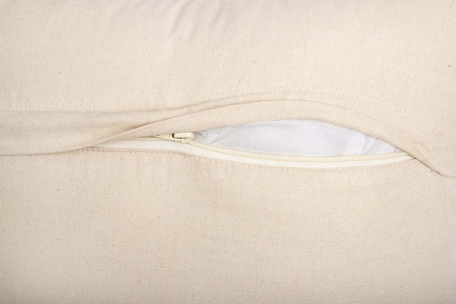 Boho Diamond Throw Pillow Covers (Set of 2, 20x20) – 100% BCI Organic Cotton, Handwoven Off-White Decorative Cushion Covers, Luxuriously Soft, Farmhouse & Bohemian Home Décor