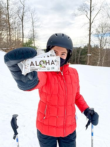 Miniatura 8 de ALOHA Organic Plant Based Protein Bars - Chocolate Coconut Almond, Vegan, Low Sugar, Gluten-Free, Low Carb, Non-GMO, No Stevia, No Erythritol - 12