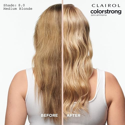 Miniatura 4 de Clairol ColorStrong - Tinte permanente para el cabello sin amoníaco, rubio ceniza extra claro 10.1, color para el cabello de Maldivas, paquete de 1