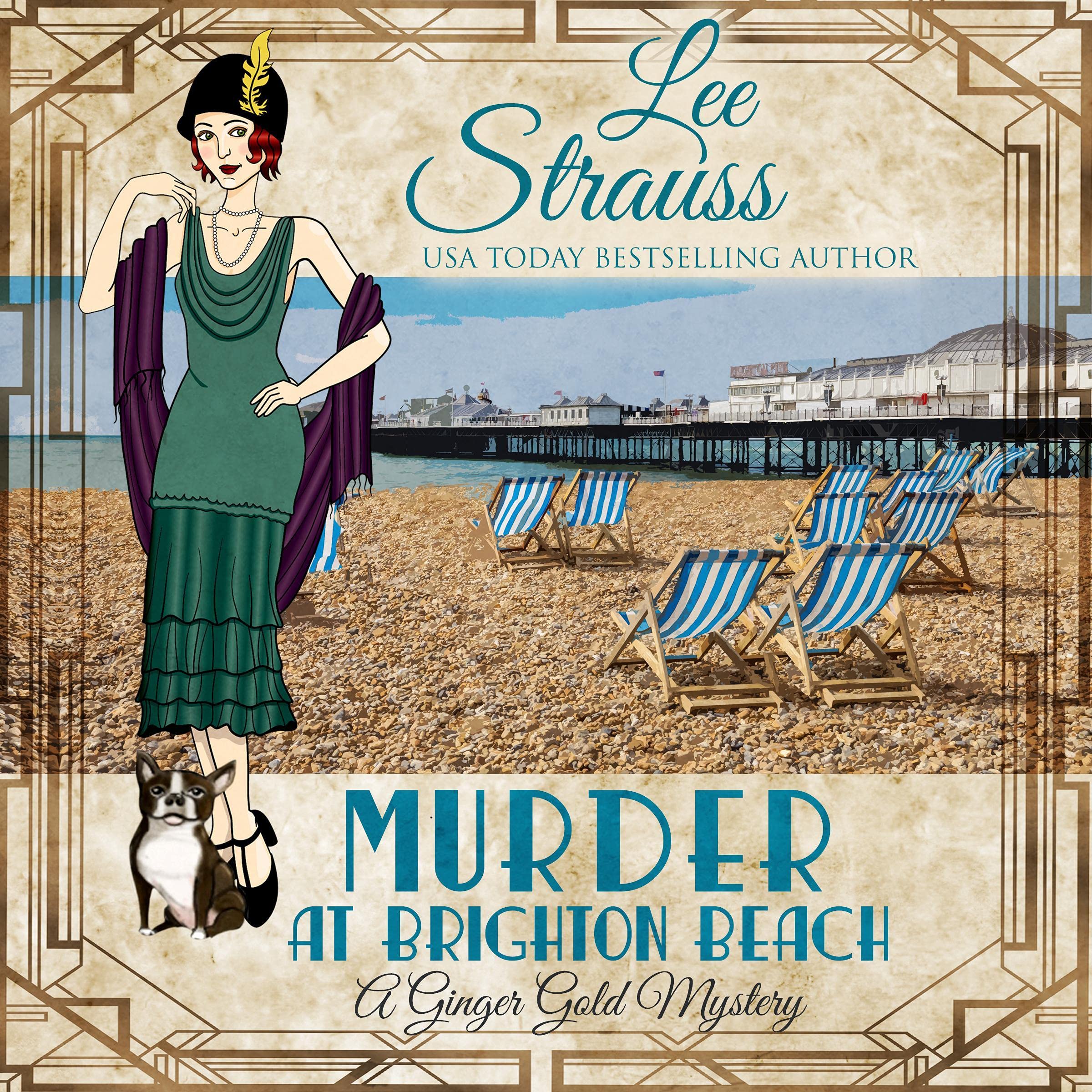 Cover art for Murder at Brighton Beach