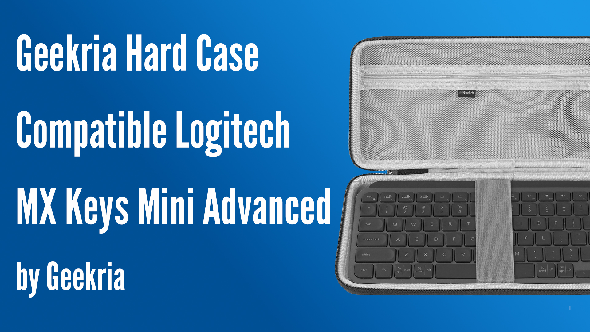 Amazon.com: GEEKRIA Keyboard Case, Hard Shell Protective Travel