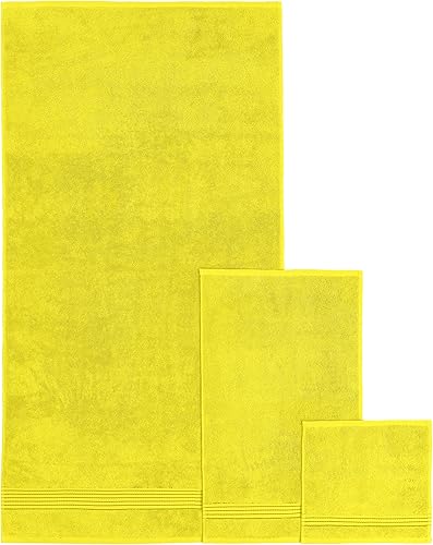 Miniatura 6 de Elegant Comfort Juego de 6 toallas de algodón de alta calidad, incluye 2 toallas faciales, 2 toallas de mano y 2 toallas de baño, 100% algodón