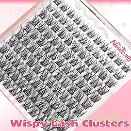 Lash Clusters Natural Lash Extension Wispy Eyelash Clusters C-curly DIY Eyelash Extension 10-16MM Individual Lashes Cluster Eyelash Extension by Newcally