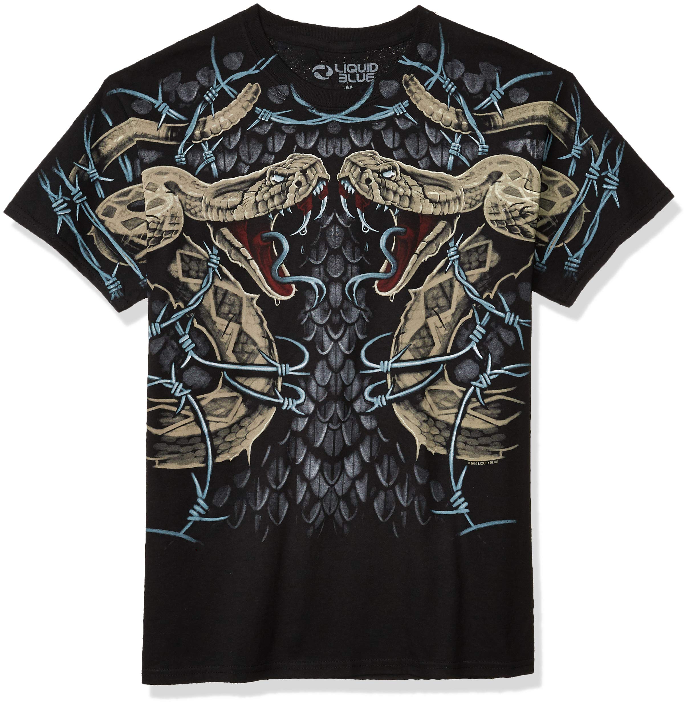 Liquid Blue Mens Rattler Strike T-Shirt