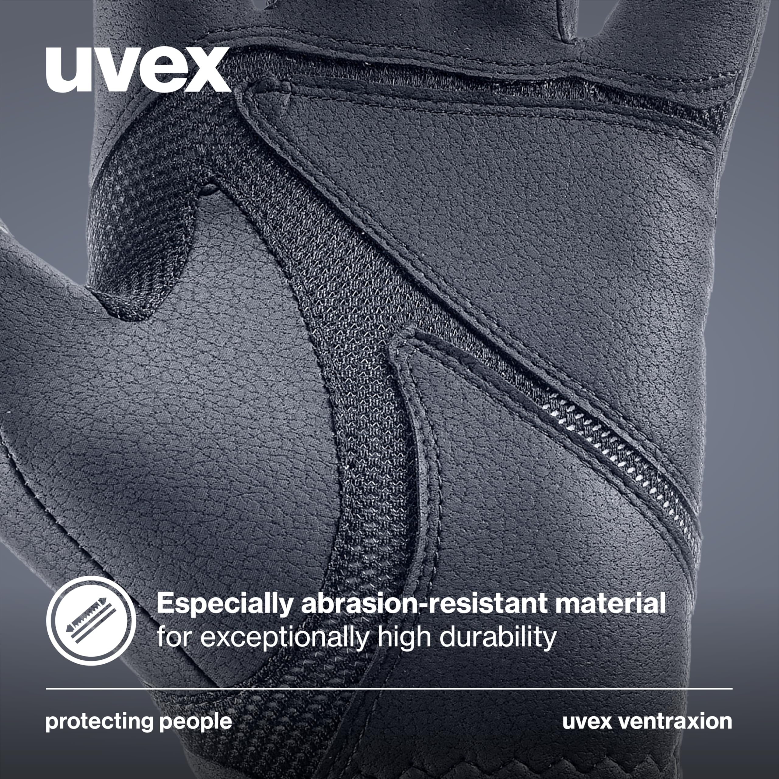 Uvex Ventraxion Guantes de equitación, Unisex Adulto