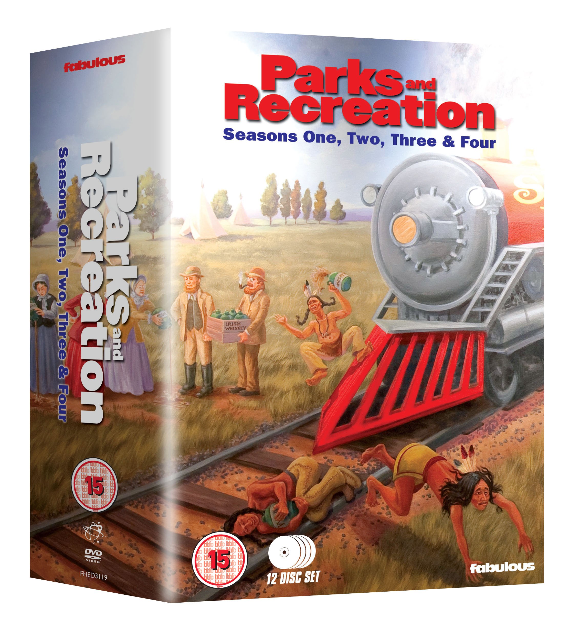 Parks & Recreation - Seasons 1-4 Box Set: 12 Discs [DVD] [2009]