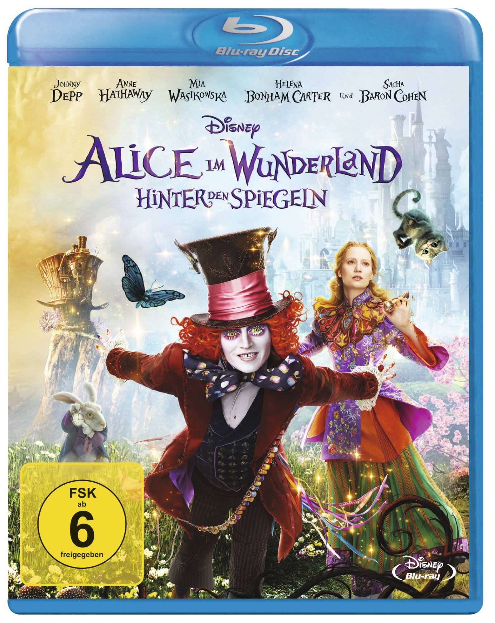 Alice im Wunderland - Hinter den Spiegeln [Blu-ray]