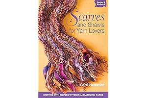 Knitting with Simple Patterns and Amazing Yarns