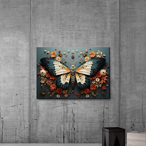 Miniatura 4 de Boho Nursery Wall, Butterfly Wall Decor Prints Art, Butterfly Art prints, Toddler Bedroom Bathroom Room Playroom Classroom Cute Modern Boho Print