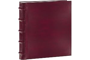 Pioneer Photo Albums CLB-257/BG 200-Pocket Burgundy Photo Album for 5x7 Prints