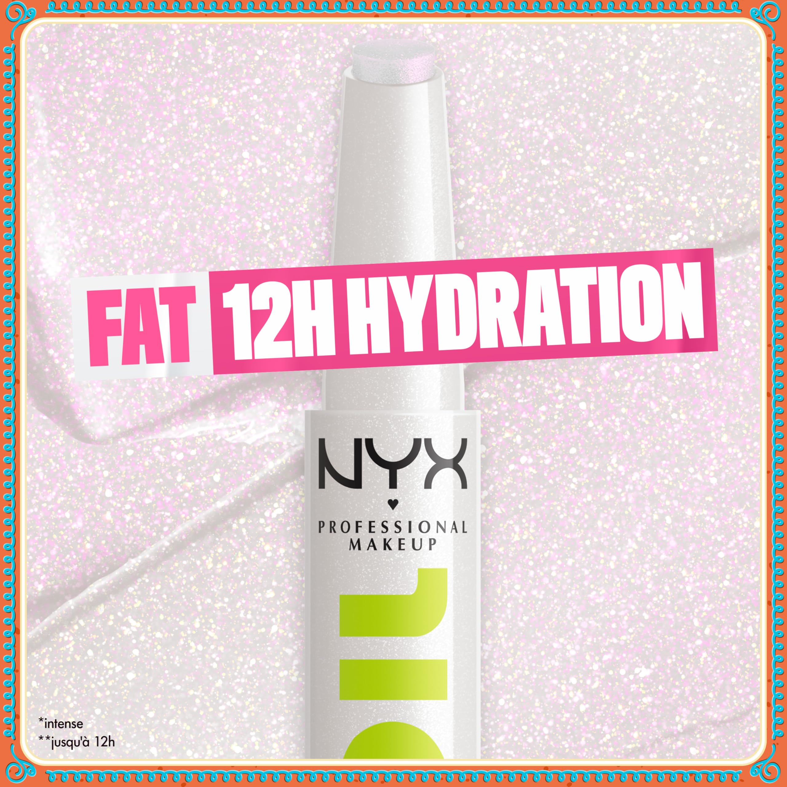 NYX Professional Makeup Holiday Fat Gingerbread House Kit Cofanetto Regalo Natale con 4 Gloss Fat Oil Lip Drip e 3 Balsami Labbra Fat Oil Slick Click - Confezione da 7