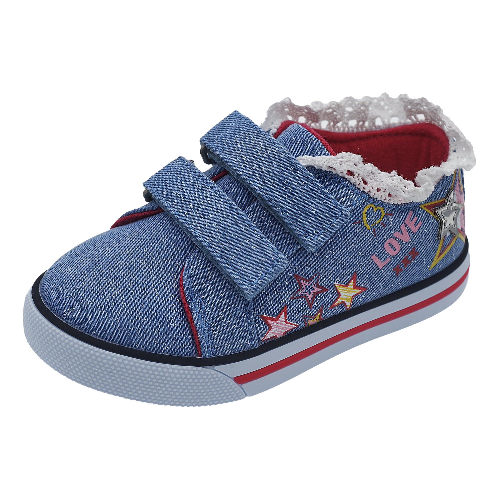 Chicco, Kinderschuhe, Kindersneaker mit Doppeltem Klettverschluss, Italienisches Design