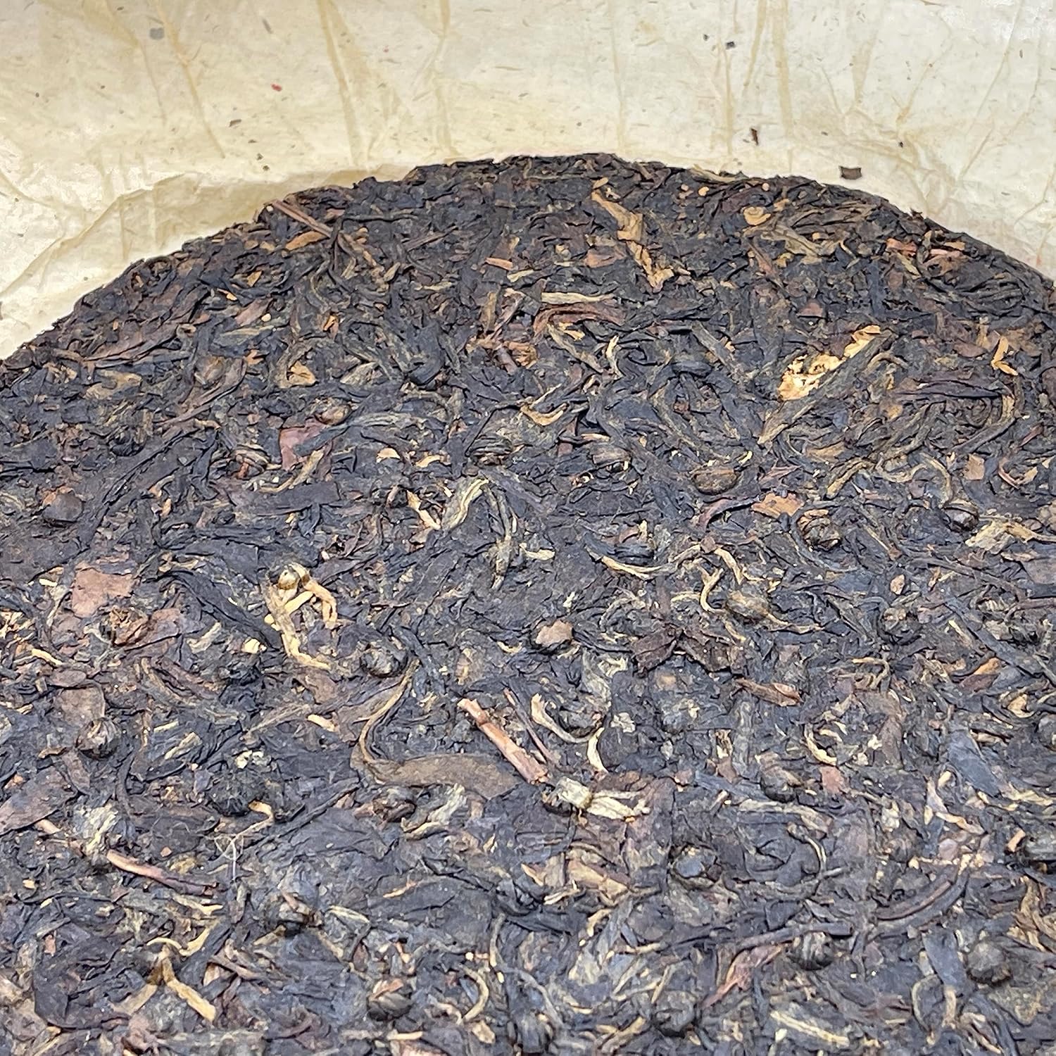 Pu-erh tea,2003,Xiaguan,特級青餅 Premium Green Cake,357g,Raw