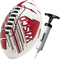 Vista 30 de Franklin Sports NCAA - Mini balón de fútbol juvenil - 8.5 pulgadas SPACELACE textura de fácil agarre, perfecto para niños