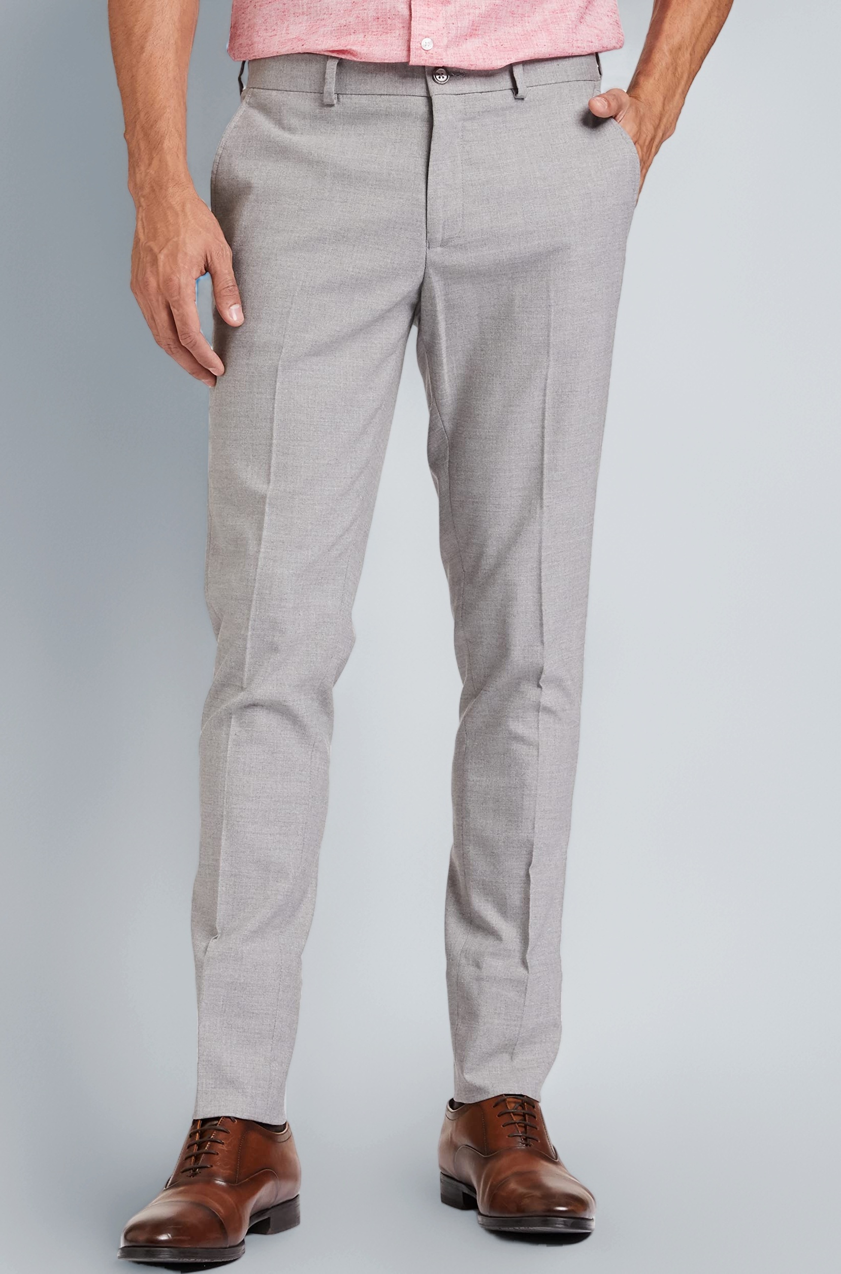 Men's Stretchable Formal Pants | Trousers (Slim Fit)