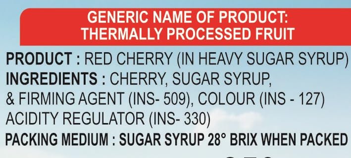 ROYAL GROVE RED CHERRIES IN HEAVY SYRUP | 850 G| - Image 3 thumbnail