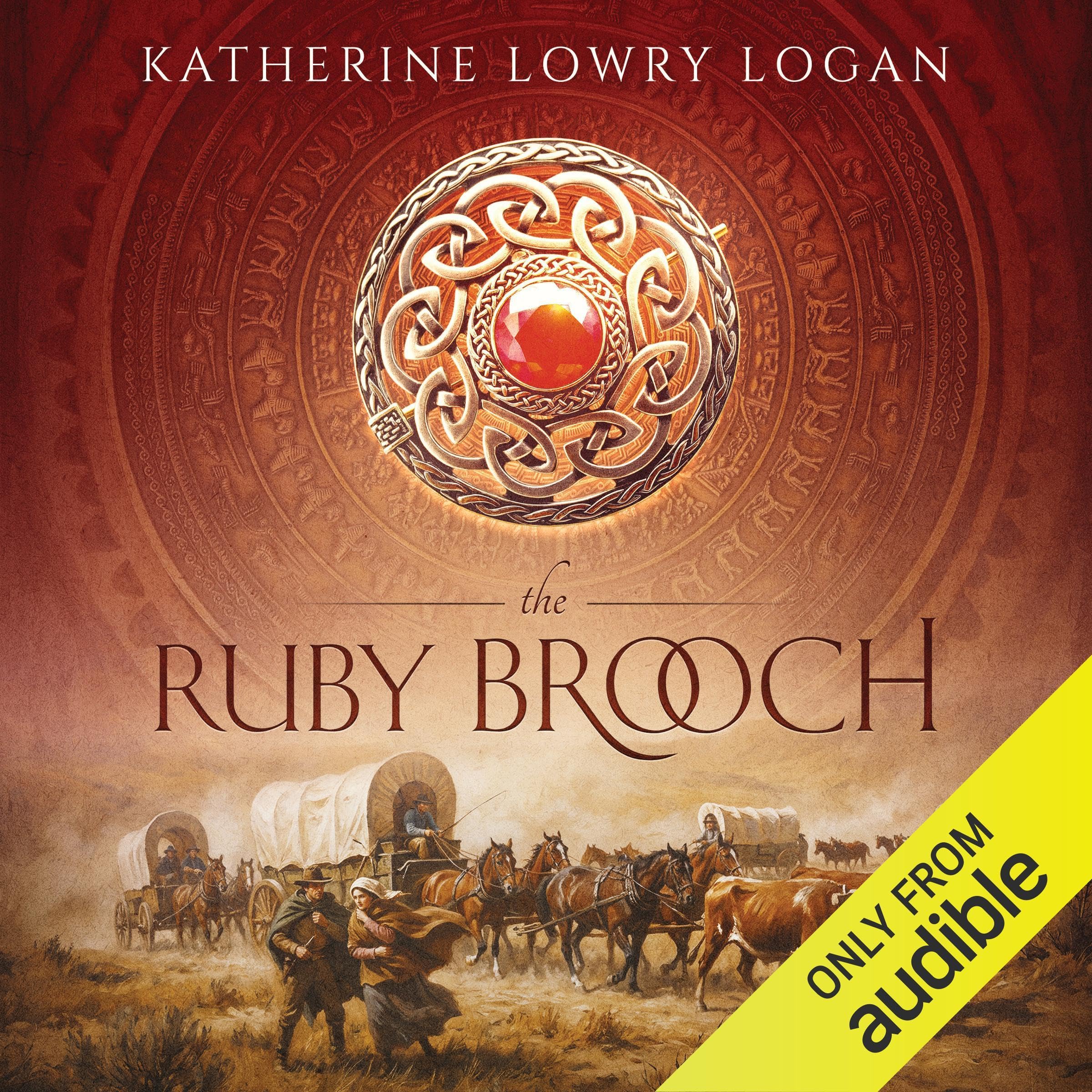 Cover art for The Ruby Brooch