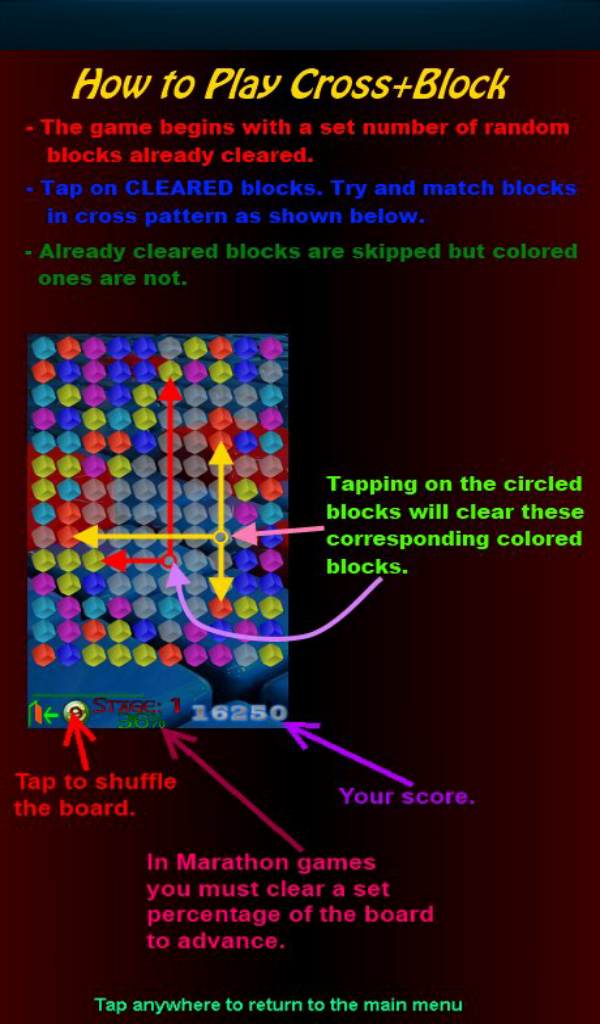 Cross Block - Application sur Amazon Appstore