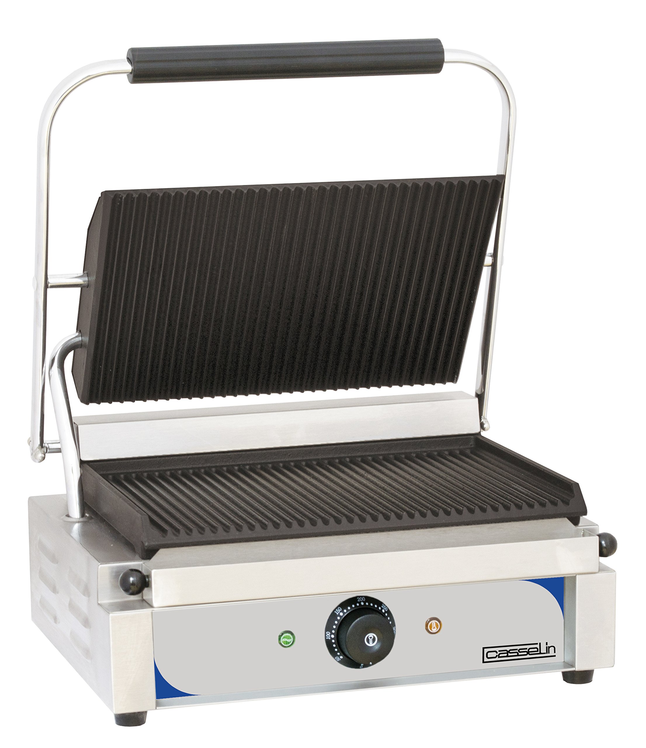 Casselin CGPRR - Grill panini plaques rainurée - rainurée