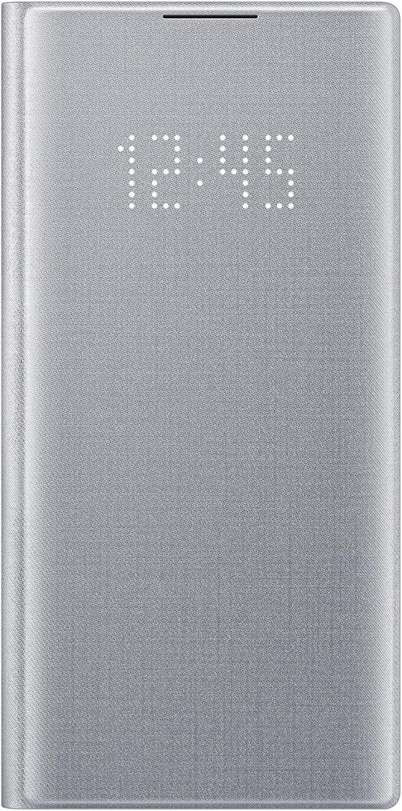Samsung Original Galaxy Note 10 LED View Cover Case - Silver