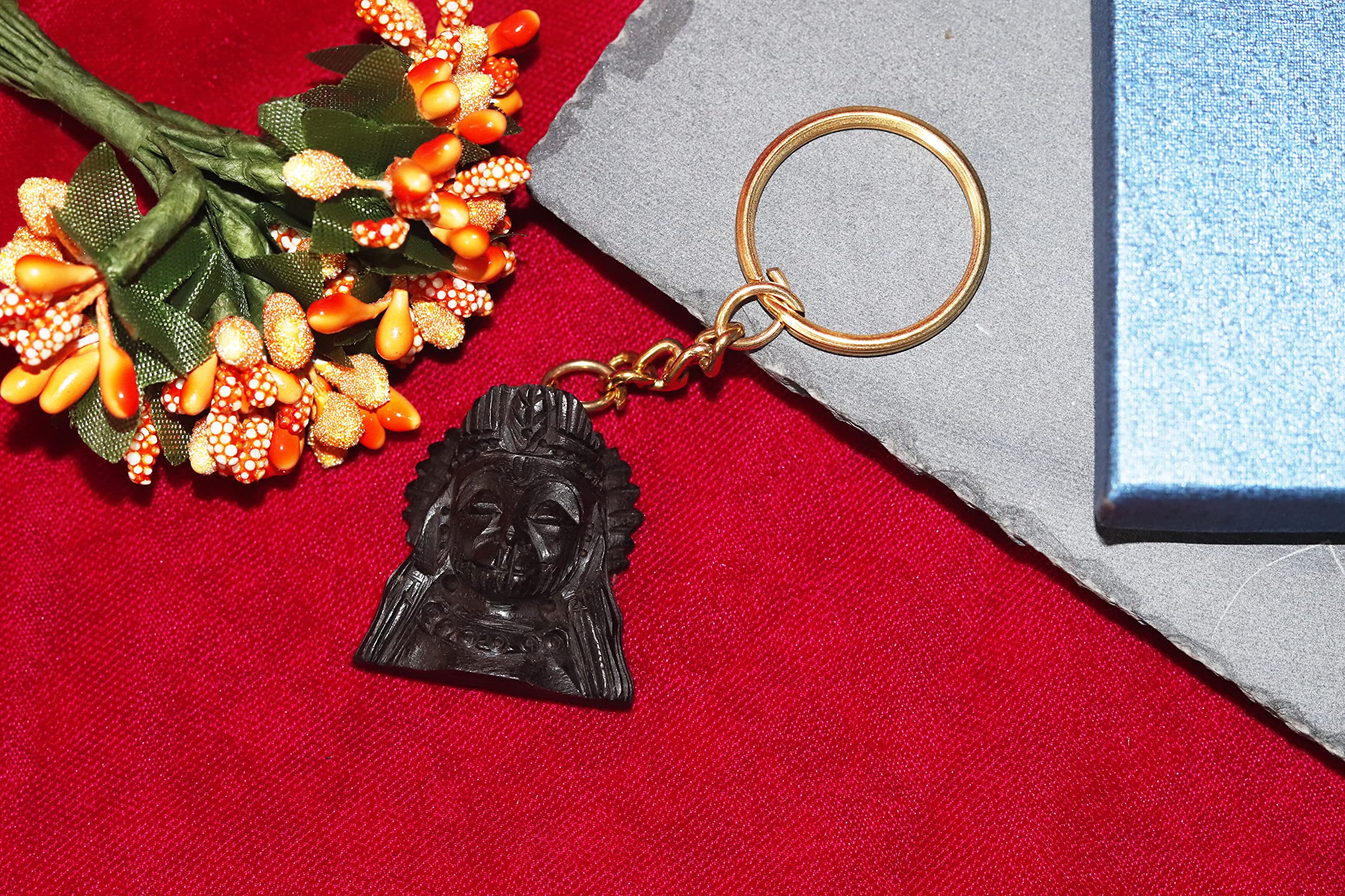 kc products Hanuman Ji Karungali Keychain, Hanuman Ji Ebony Wood Keychain [ pack of 1 ]-picture-34