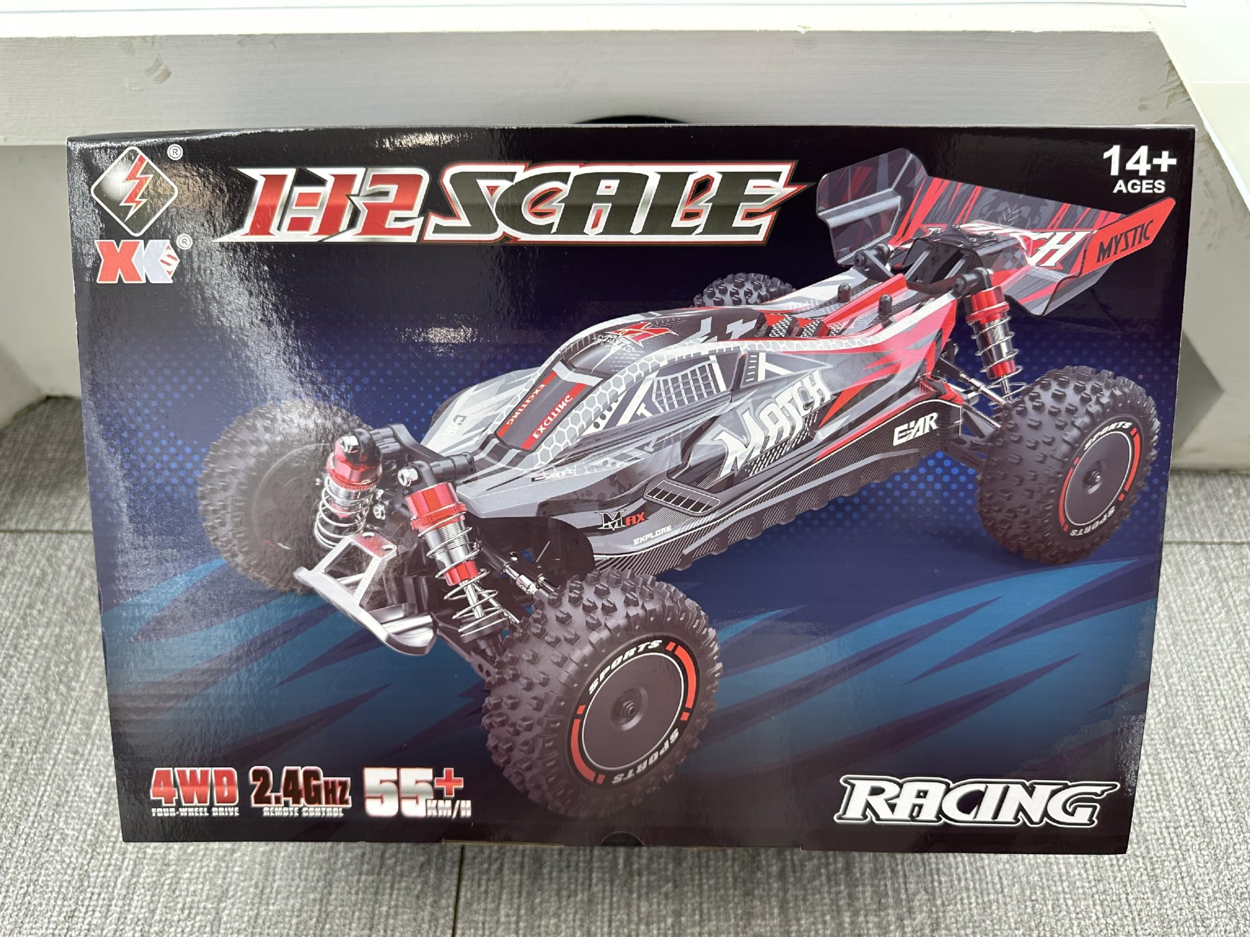 Amazon | WLtoys xks 124010 55KM/H RC Car Professional Racing