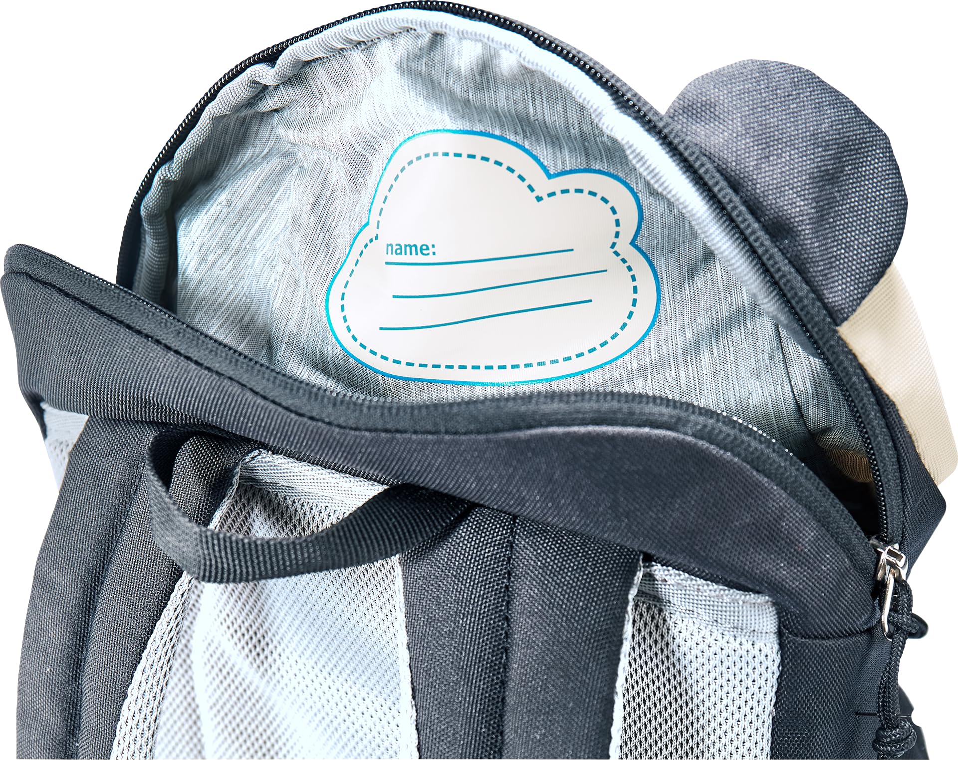 deuter Unisex dziecięcy plecak Kikki, czarny, 8 l, Czarna kość, 8