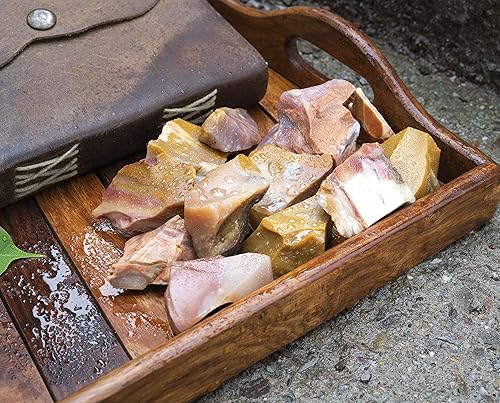 Miniatura 2 de ZAICUS Piedras ásperas de jaspe policromado para pulir, piedras crudas, fabricación de joyas, pulido, cabbing, lapidario, rocas fuentes, decoración,