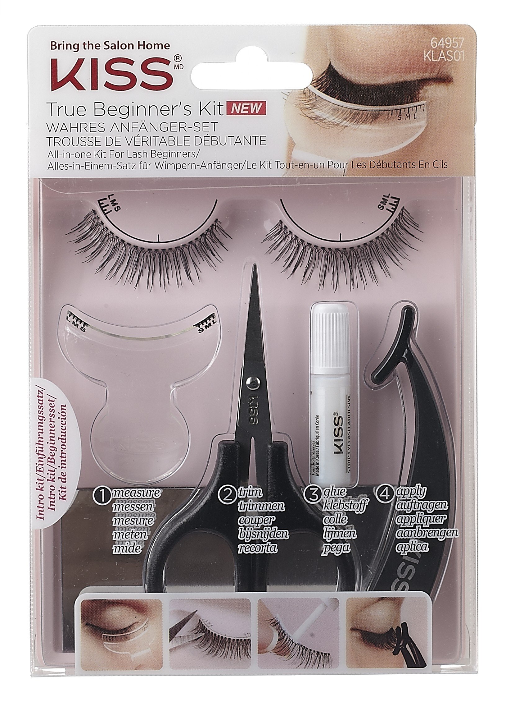 true beginner's kit - kit applicazione ciglia klas01c