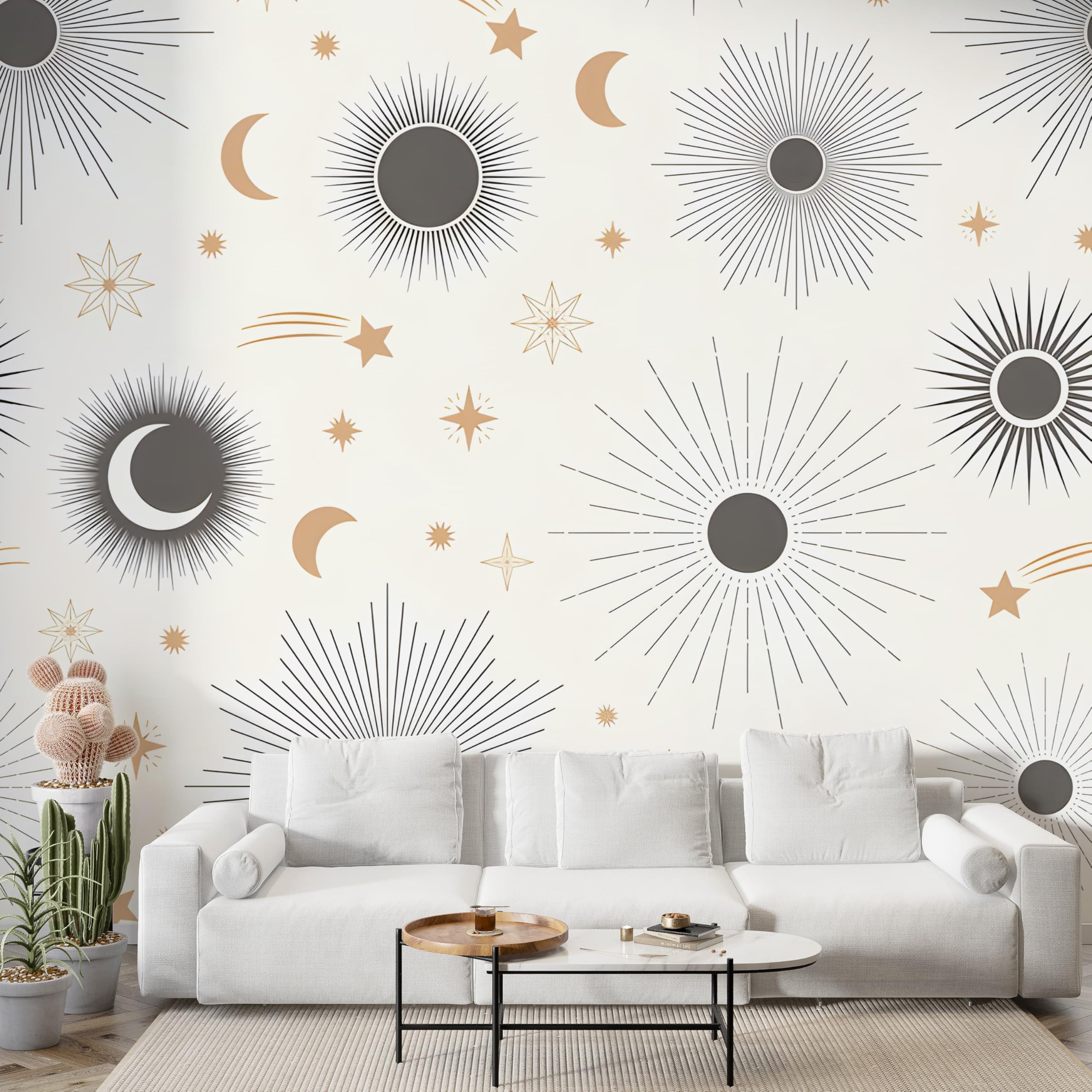 Papier Peint Panoramique Ciel Étoilé Galaxie 300x210 cm S-875