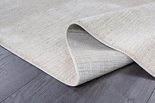 Miniatura 5 de CAMILSON Alfombra de pelo largo para bebé de 8 x 10 pies, moderna, de lujo, estilo bohemio, abstracto, fácil de llevar, suave, resistente a las